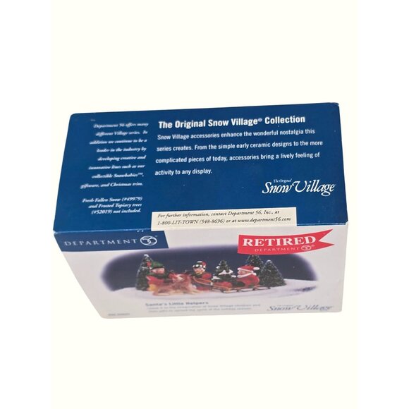 Department 56 Snow Village Santas Little Helpers Retired Collectible Figurine - Picture 6 of 10